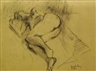Georg Eisler, Reclining nude