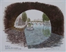 Gerald Geerlings, Paris - Toward The Louvre from Pont St. Michel