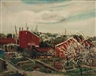 Lucien Adrion, Village Scene