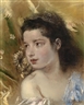 Anton Romako, Portrait of a Girl with a Moon Tiara