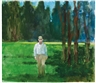Paul Wonner, In a park