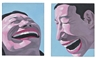 Yue Minjun, 99 IDOL SERIES NO.32 & NO.35