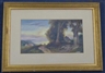 Sarah Louise Kilpack, Figures on a coastal path at sunset
