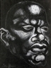 Peter Howson, Portrait of negro man