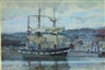 Hamilton Macallum, STUDY OF A CLIPPER IN HARBOUR