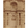 Édouard-Denis Baldus, View of the facade of the Bibliotheque Nationale, Paris