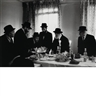 Neil Folberg, Father and Son in Shul, Montreal; Pidyon-Ha-Ben, Brooklyn; Hassidim Singing at a Farbrengen, Brooklyn