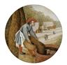 Pieter Brueghel the Younger, The Farmer Fills in the Well after the Calf has Fallen In (from the Proverbs series)