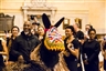 Nick Cave Horses Whirl to Live Music in Grand Central