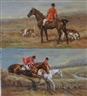 Charles Harrison, Four hunting scenes