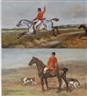 Charles Harrison, Four hunting scenes