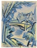 Emil Maetzel, Landschaft mit Brücke