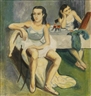 Otto Schoff, Balletteusen in der Umkleidekabine