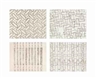 Monica Bonvicini, Ashes Watercolour #1, #2, #3, #4