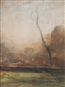 Francois-Auguste Ravier, Paysage à l'arbre