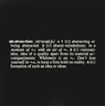 Joseph Kosuth, (Art as idea as idea) Abstraction