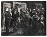 George Bellows, Artists Judging Works of Art