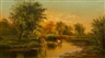 James McDougal Hart, Fording the Stream