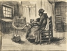 Vincent van Gogh, PEASANT WOMAN REELING YARN
