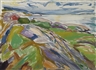 Edvard Munch, KYSTLANDSKAP FRA HVITSTEN (COASTAL LANDSCAPE AT HVITSTEN)