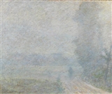 CHEMIN DANS LE BROUILLARD