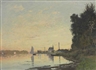 Claude Monet, Argenteuil, fin d'après-midi
