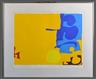 Patrick Heron, Blues Dovetailed in Yellow