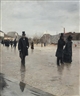 Jean Béraud, LEAVING MONTMARTRE CEMETERY