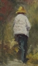 Emile Bernard, Vincent van Gogh se rendant au motif à Asnières