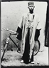 Seydou Keïta, Untitled (Man with Bicycle)
