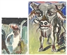 Anatoly Zverev, 2 Works: Bull; Teapot