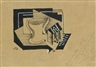 Juan Gris, NATURE MORTE AU COMPOTIER