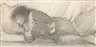 Edward Burne-Jones, STUDY OF KATIE LEWIS