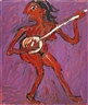 Otto Muehl, Ägyptische Gitarre