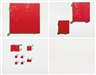Mario Merz, 4 works: Il numero ingrassa (come) i frutti d'estate e le foglie abbondanti...1,1,2,3,5,8,13,21,34,55