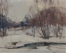 Leonard Brooks, Untitled - Winter Landscape