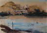 Leonard Brooks, Untitled - Lake and Village