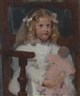 Frederick William MacMonnies, The Artist's Daughter Berthe with her Doll