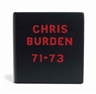 Chris Burden, Chris Burden Deluxe Book 1971 - 1973