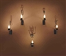 Christian Boltanski, 5 works: Les Bougies (Five Candle Piece)