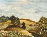 UNTITLED (LANDSCAPE WITH TREE TO RIGHT)