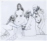 George Condo, RODRIGO WITH FEMALE FIGURES