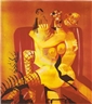 George Condo, Double Seated Couple