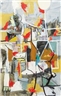 George Condo, St. Lucy Collage