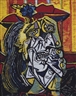 Vik Muniz, Weeping Woman, after Picasso (Pictures of Pigment)