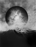 Jerry Uelsmann, Untitled (boat, clouds and sphere)