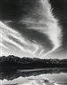 Ansel Adams, Evening Clouds, East Side of The Sierra Nevada, California 1962