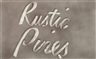 Ed Ruscha, Rustic Pines