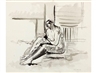 Henry Moore, Seated Nude