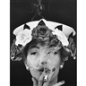 William Klein, Hat & 5 Roses, Paris